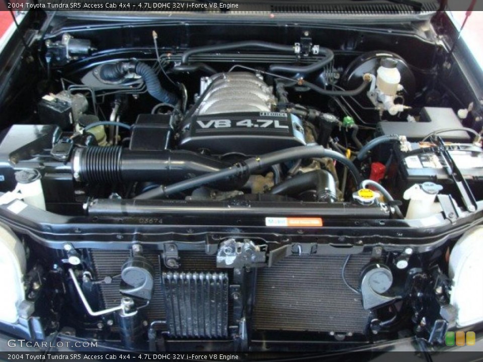 4.7L DOHC 32V i-Force V8 Engine for the 2004 Toyota Tundra #46150591