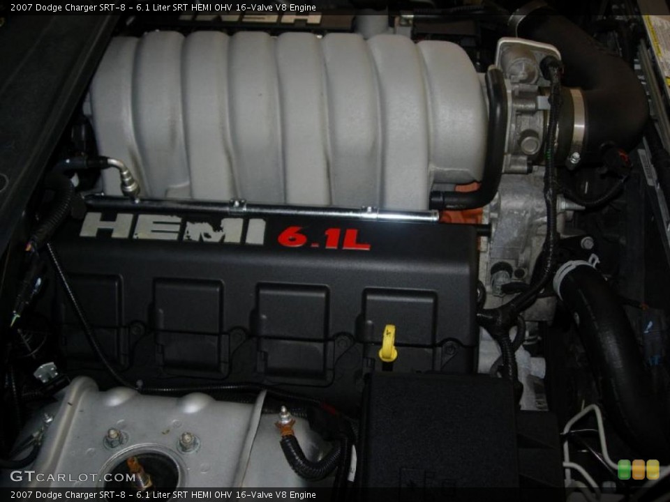 6.1 Liter SRT HEMI OHV 16-Valve V8 Engine for the 2007 Dodge Charger #46154530