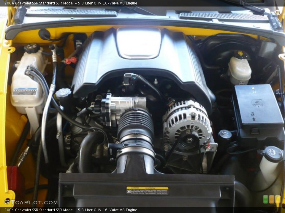 5.3 Liter OHV 16-Valve V8 Engine for the 2004 Chevrolet SSR #46162812