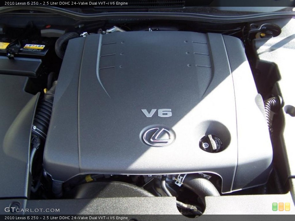 2.5 Liter DOHC 24-Valve Dual VVT-i V6 Engine for the 2010 Lexus IS #46166239