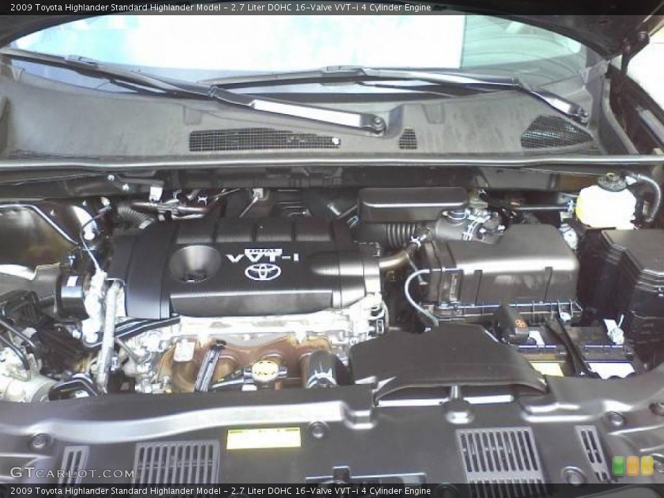 2.7 Liter DOHC 16-Valve VVT-i 4 Cylinder Engine for the 2009 Toyota Highlander #46173803