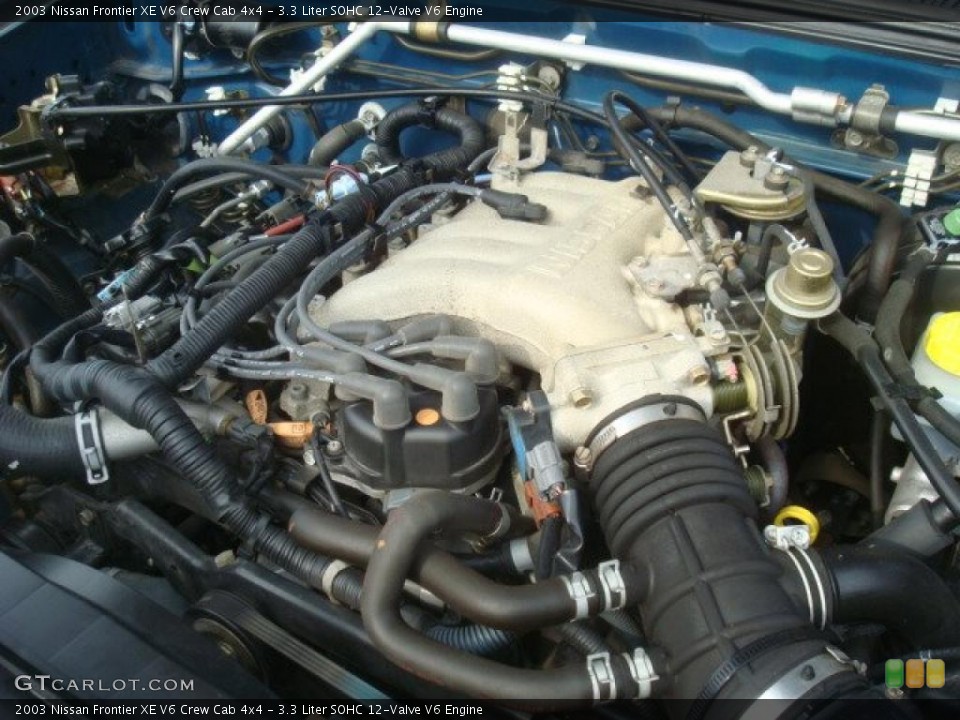3.3 Liter SOHC 12-Valve V6 Engine for the 2003 Nissan Frontier #46176624