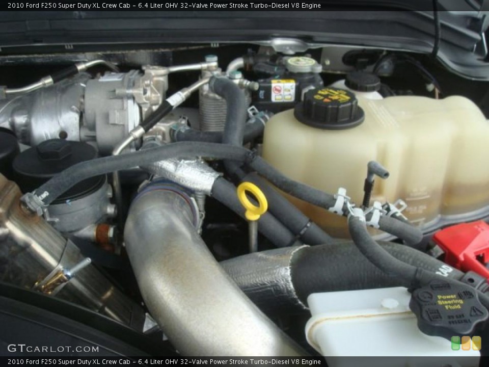 6.4 Liter OHV 32-Valve Power Stroke Turbo-Diesel V8 Engine for the 2010 Ford F250 Super Duty #46177479