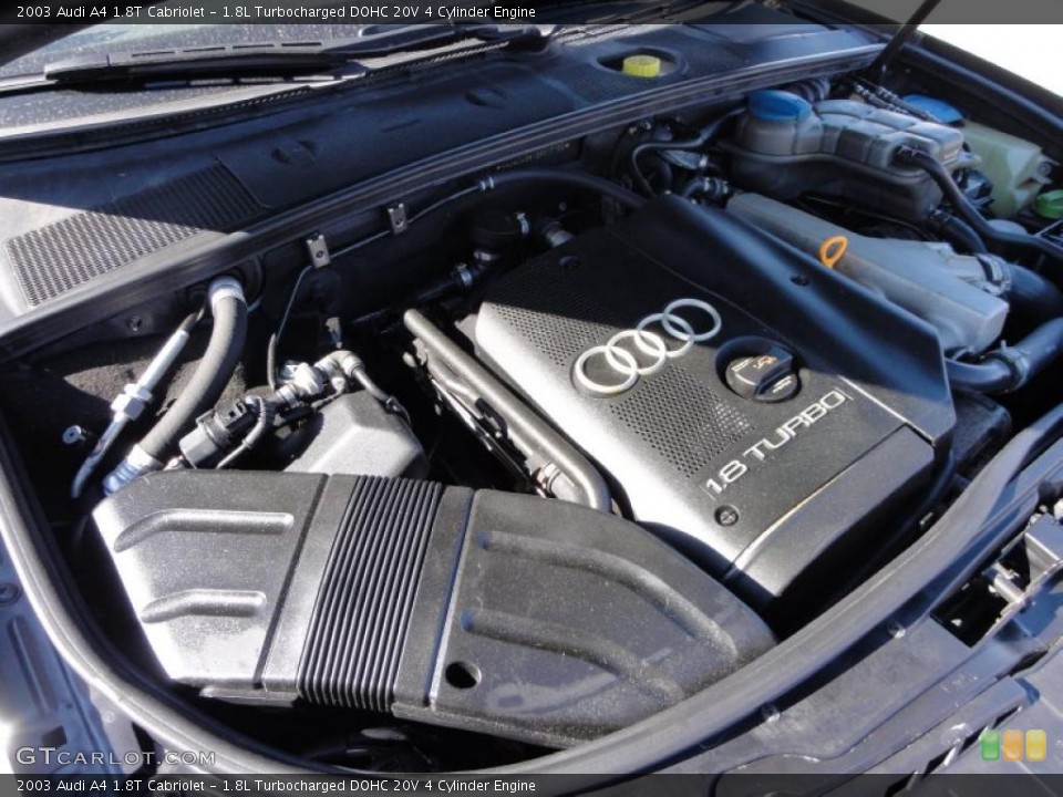 1.8L Turbocharged DOHC 20V 4 Cylinder Engine for the 2003 Audi A4 #46179036