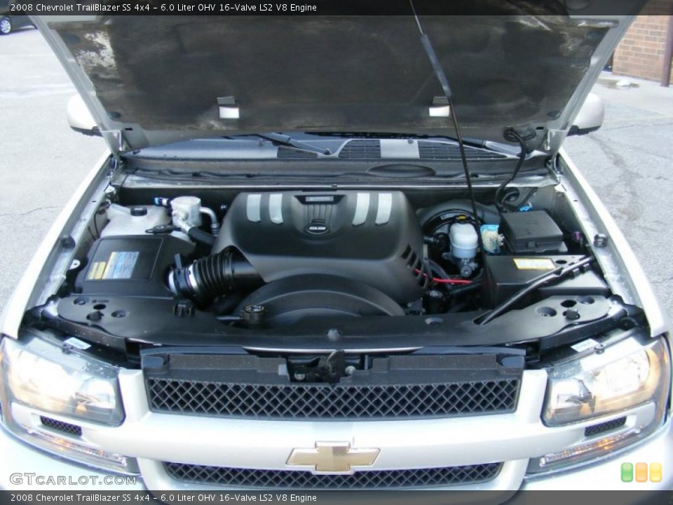 6.0 Liter OHV 16-Valve LS2 V8 Engine for the 2008 Chevrolet TrailBlazer #46182294