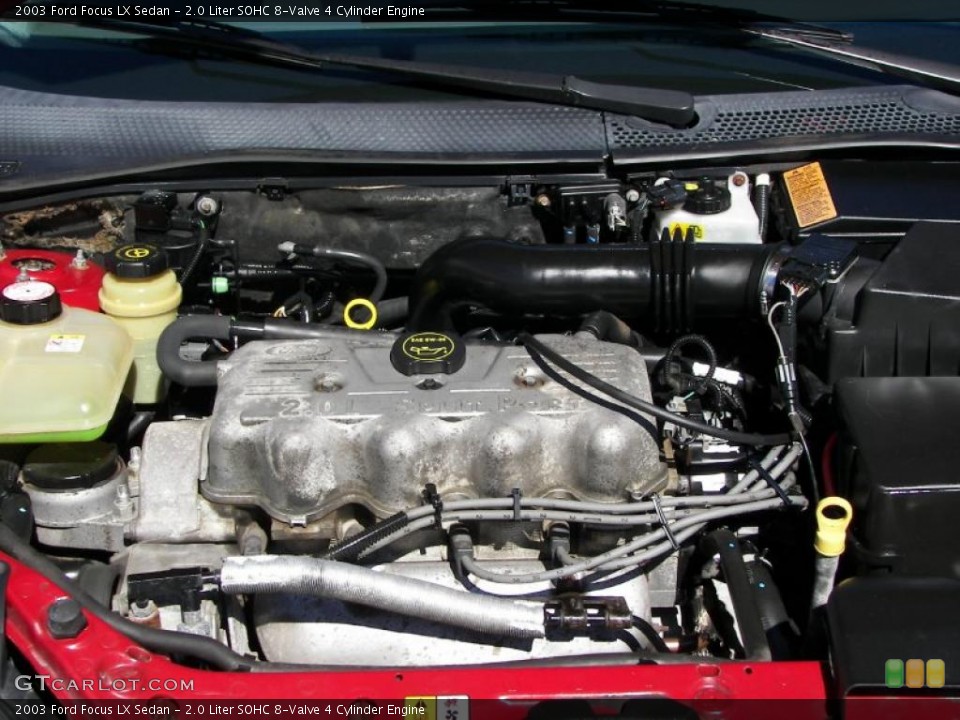 2.0 Liter SOHC 8-Valve 4 Cylinder 2003 Ford Focus Engine