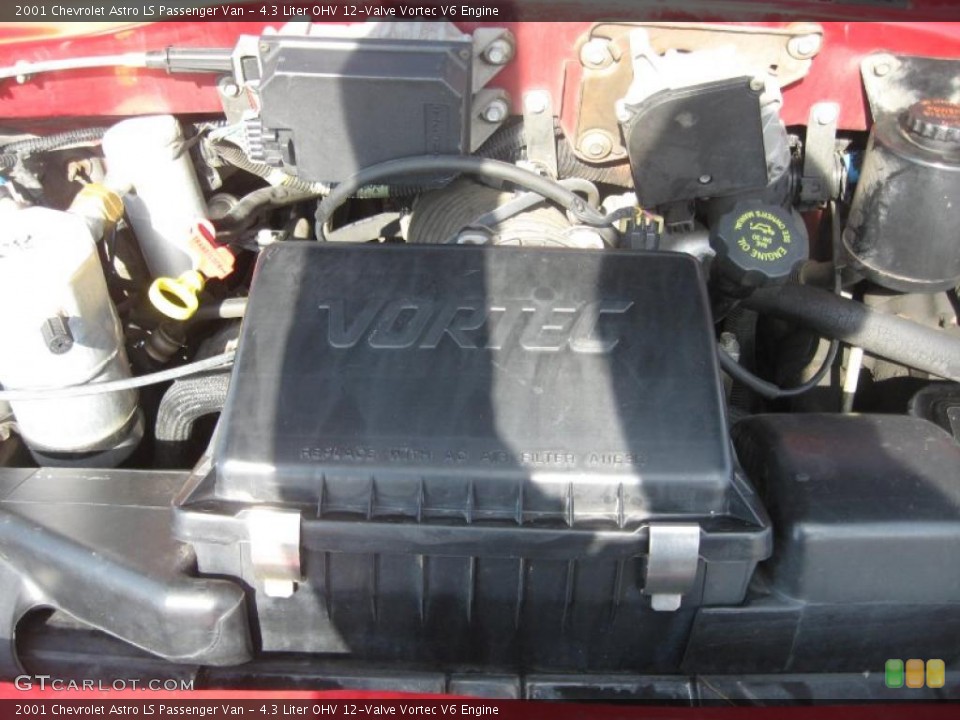 4.3 Liter OHV 12-Valve Vortec V6 Engine for the 2001 Chevrolet Astro #46191467