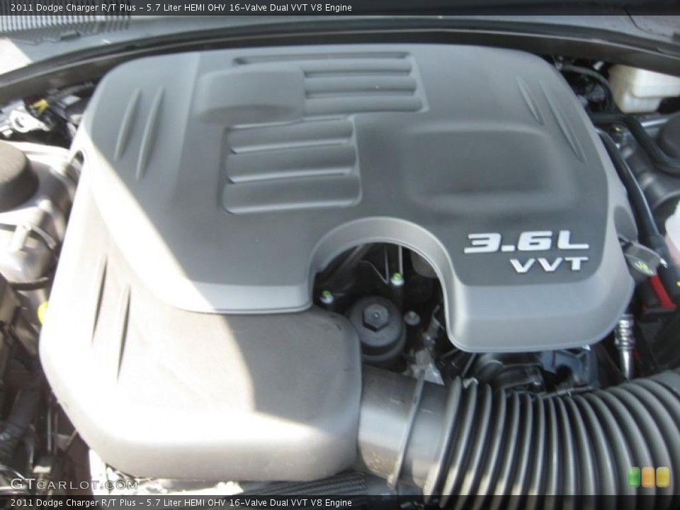 5.7 Liter HEMI OHV 16-Valve Dual VVT V8 Engine for the 2011 Dodge Charger #46193123