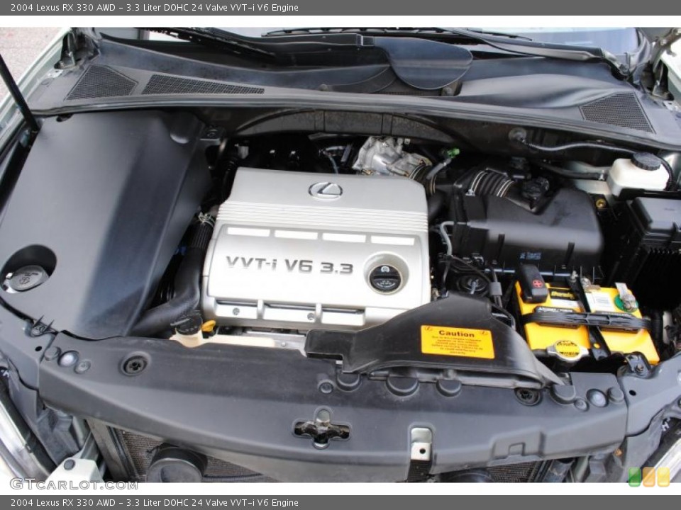 3.3 Liter DOHC 24 Valve VVT-i V6 Engine for the 2004 Lexus RX #46195976