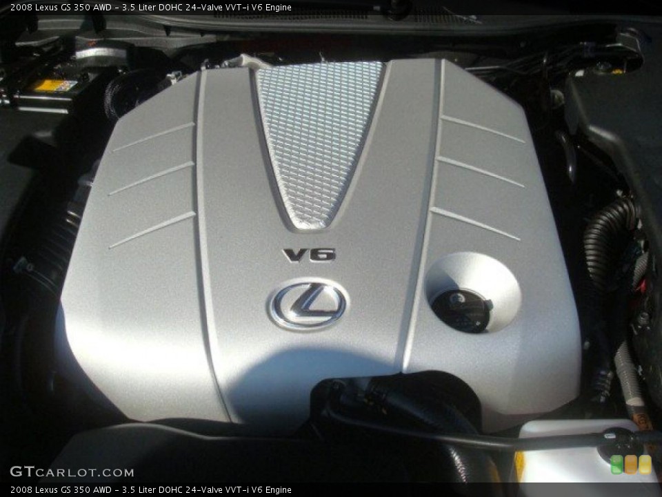3.5 Liter DOHC 24-Valve VVT-i V6 Engine for the 2008 Lexus GS #46196171