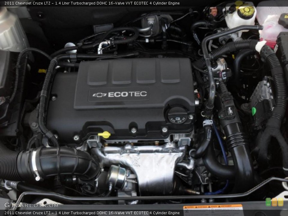 1.4 Liter Turbocharged DOHC 16-Valve VVT ECOTEC 4 Cylinder Engine for the 2011 Chevrolet Cruze #46196234