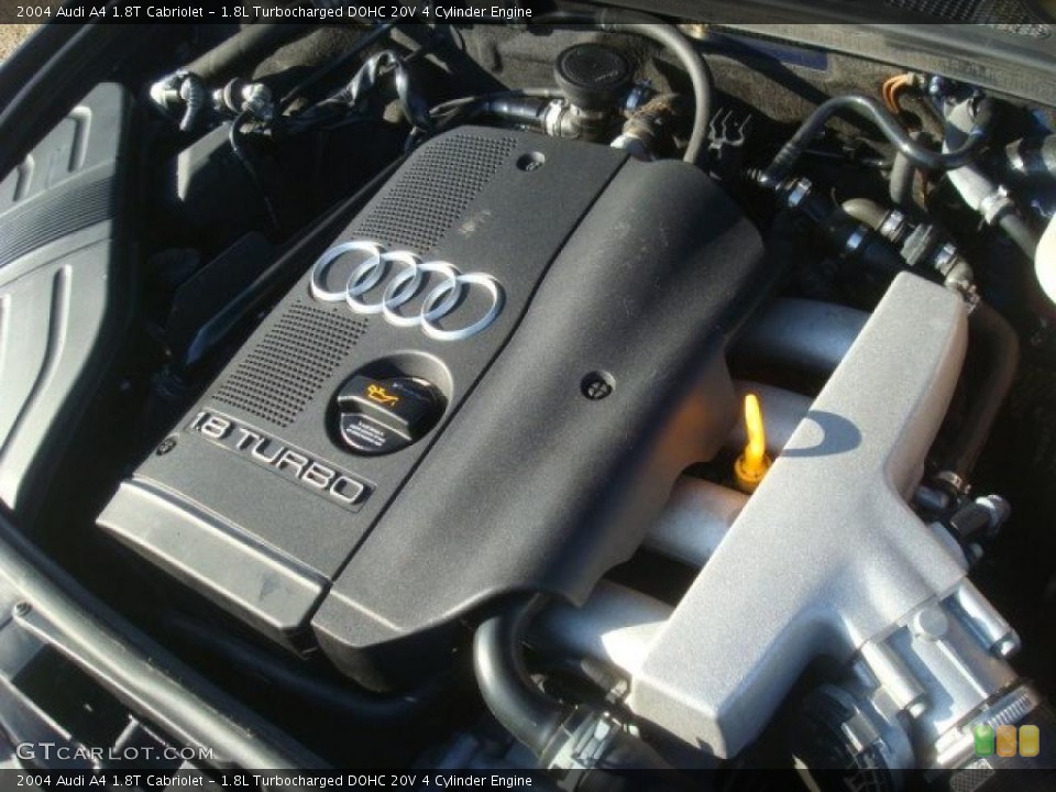 1.8L Turbocharged DOHC 20V 4 Cylinder Engine for the 2004 Audi A4 #46197893