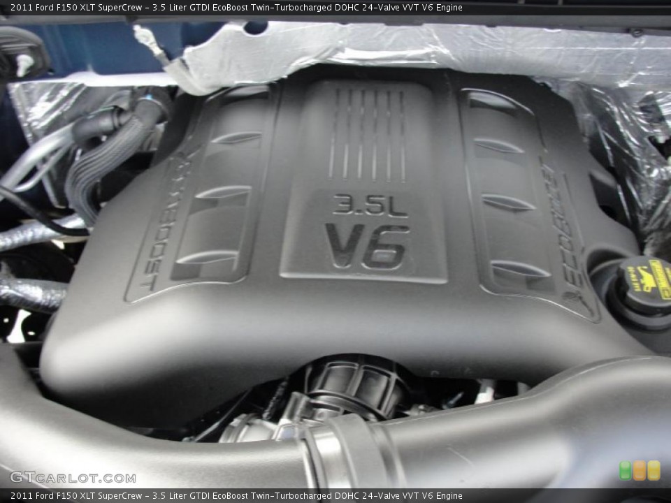 3.5 Liter GTDI EcoBoost Twin-Turbocharged DOHC 24-Valve VVT V6 Engine for the 2011 Ford F150 #46202093