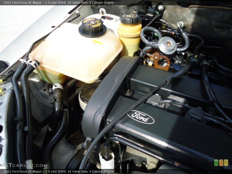 2.0 Liter DOHC 16 Valve Zetec 4 Cylinder Engine for the 2001 Ford Focus #46207652