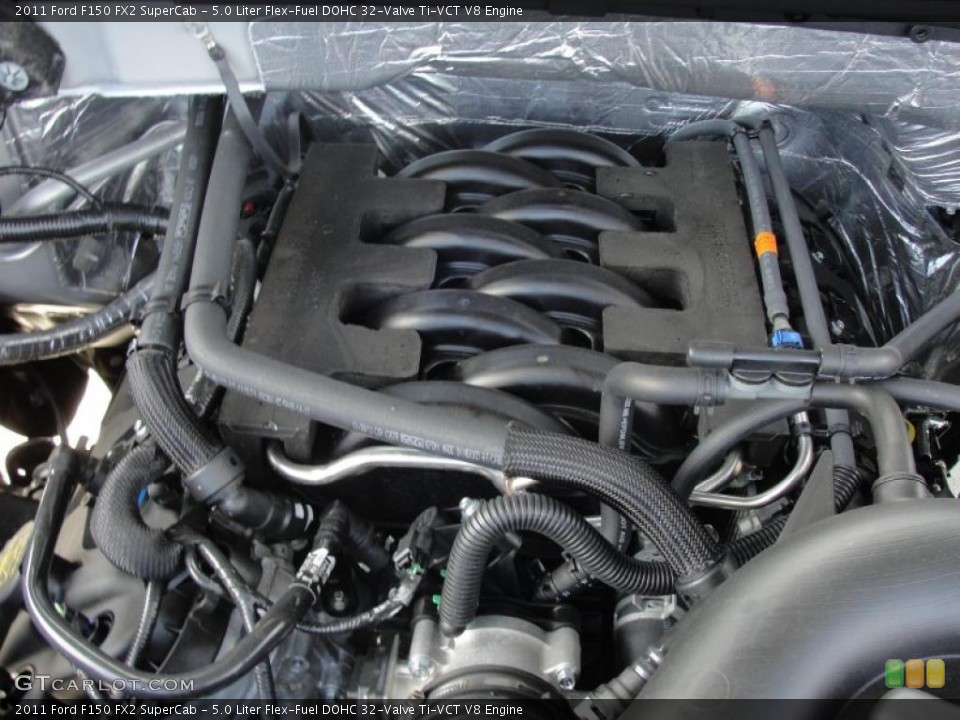 5.0 Liter Flex-Fuel DOHC 32-Valve Ti-VCT V8 Engine for the 2011 Ford F150 #46207781