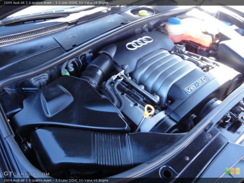 3.0 Liter DOHC 30-Valve V6 Engine for the 2004 Audi A6 #46210277