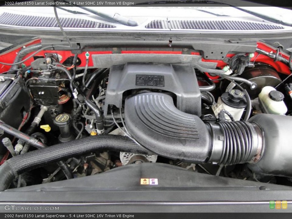 5.4 Liter SOHC 16V Triton V8 Engine for the 2002 Ford F150 #46210967