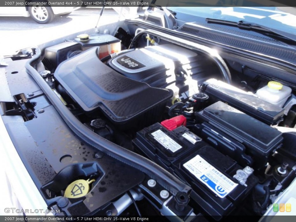 5.7 Liter HEMI OHV 16-Valve V8 Engine for the 2007 Jeep Commander #46212119