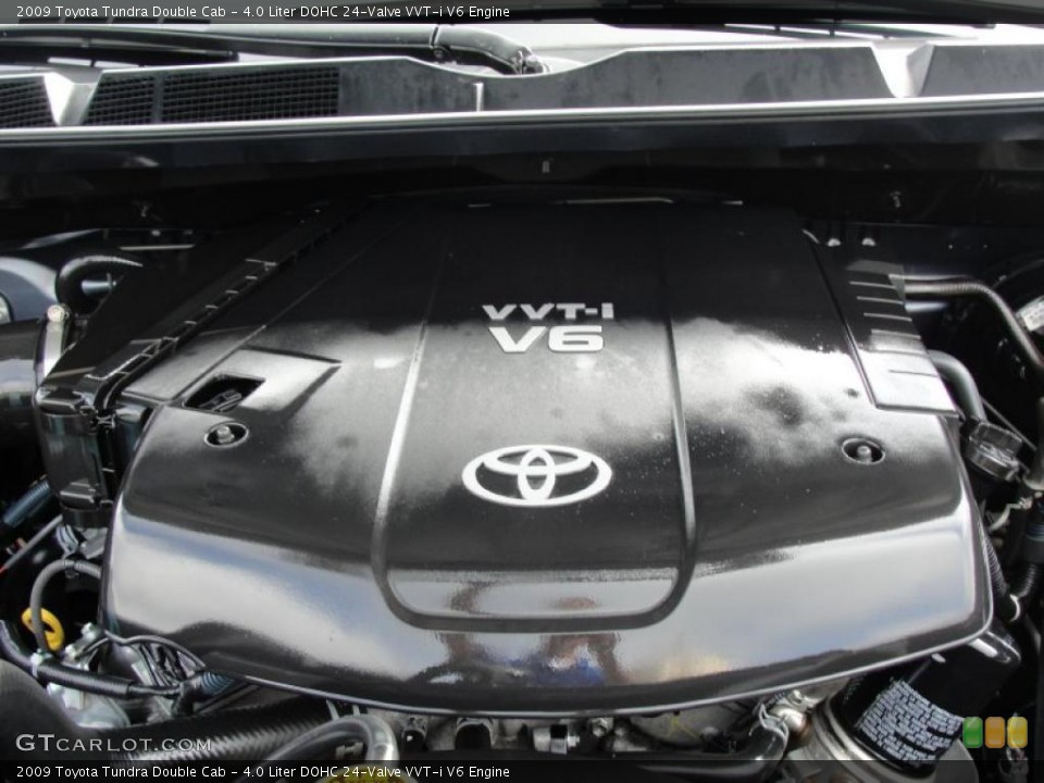 4.0 Liter DOHC 24-Valve VVT-i V6 2009 Toyota Tundra Engine