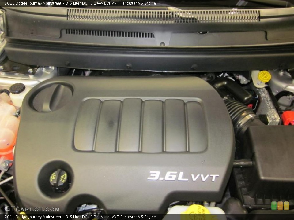 3.6 Liter DOHC 24-Valve VVT Pentastar V6 Engine for the 2011 Dodge Journey #46219370