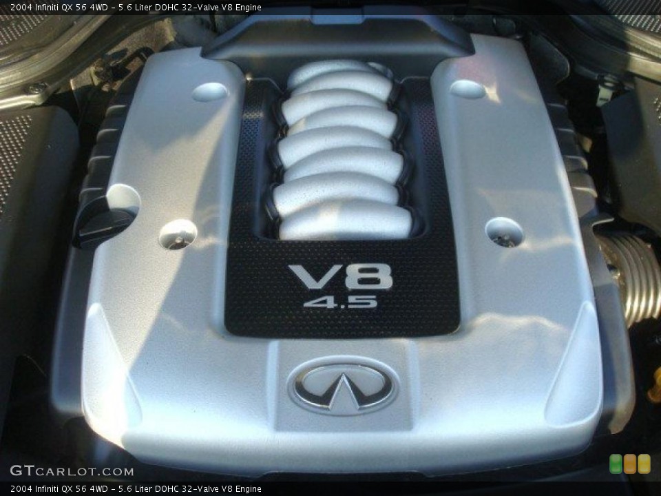 5.6 Liter DOHC 32-Valve V8 Engine for the 2004 Infiniti QX #46230596