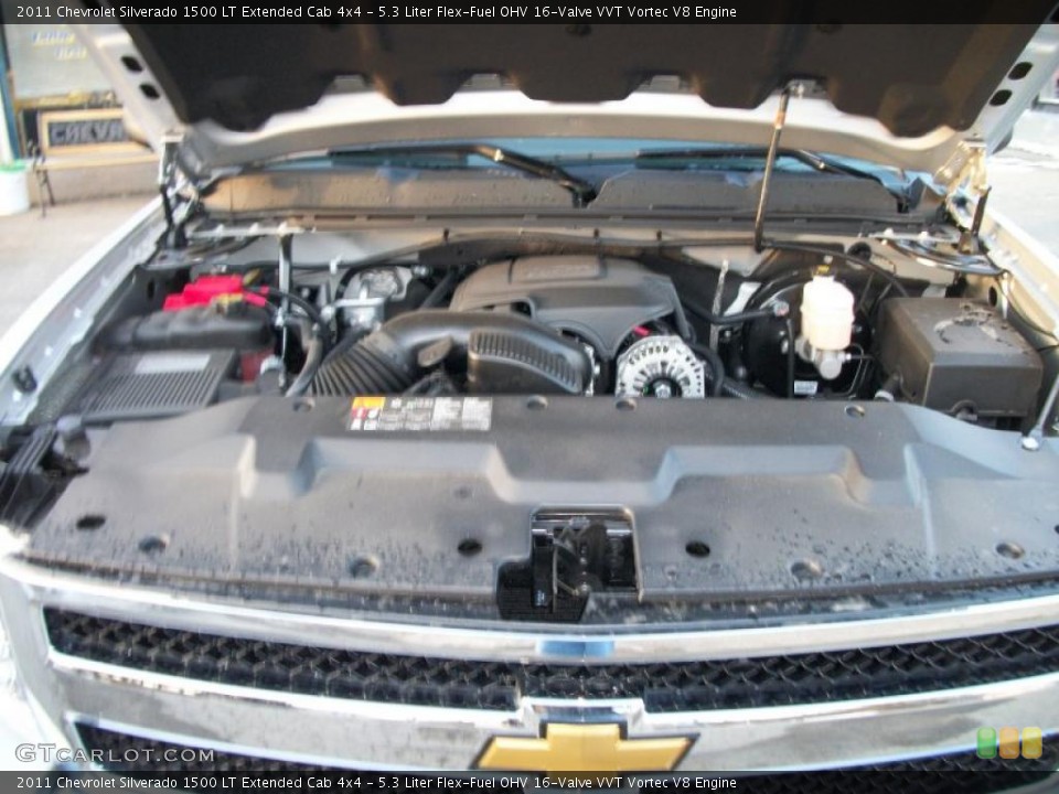 5.3 Liter Flex-Fuel OHV 16-Valve VVT Vortec V8 Engine for the 2011 Chevrolet Silverado 1500 #46236872