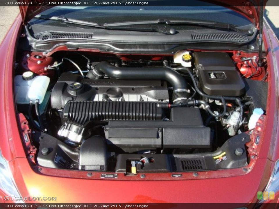 2.5 Liter Turbocharged DOHC 20-Valve VVT 5 Cylinder Engine for the 2011 Volvo C70 #46238171