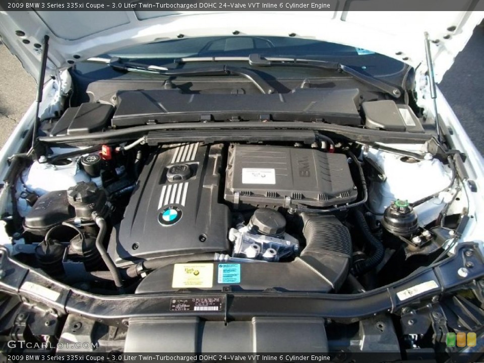 3.0 Liter Twin-Turbocharged DOHC 24-Valve VVT Inline 6 Cylinder Engine for the 2009 BMW 3 Series #46238612