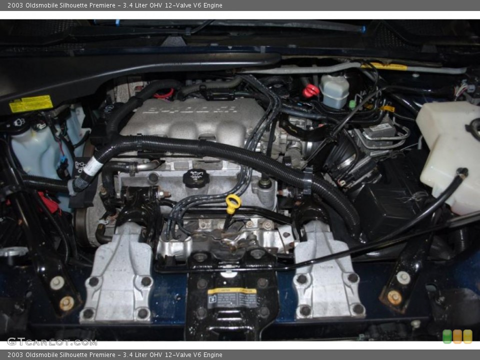 3.4 Liter OHV 12-Valve V6 Engine for the 2003 Oldsmobile Silhouette #46248644