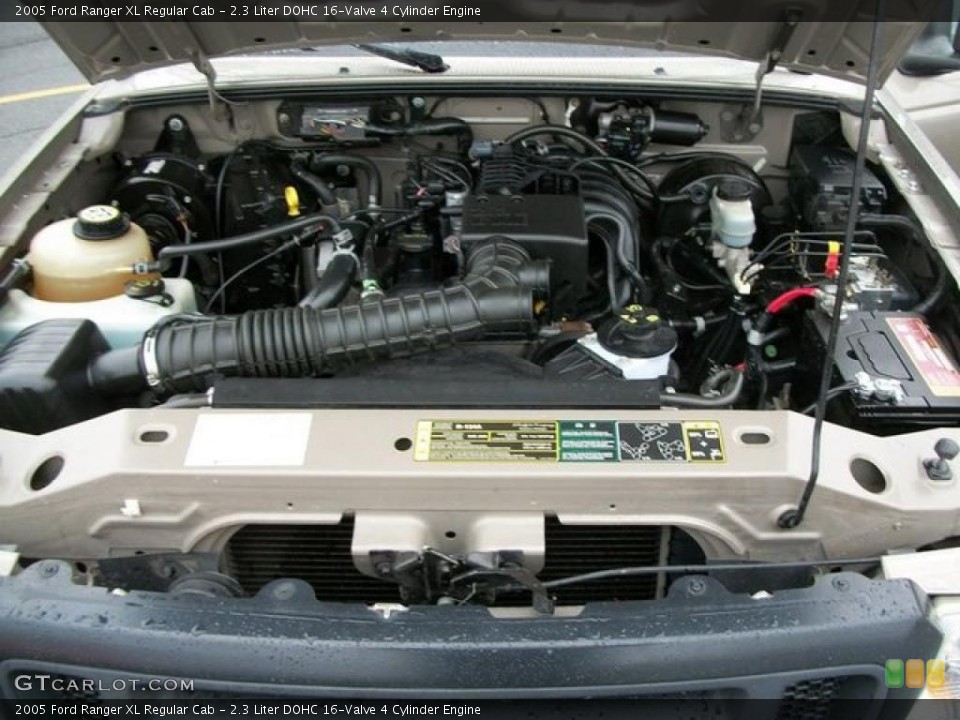 2.3 Liter DOHC 16-Valve 4 Cylinder Engine for the 2005 Ford Ranger #46252306