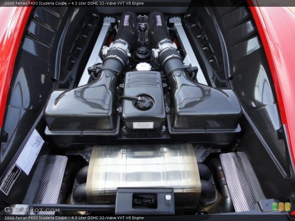 4.3 Liter DOHC 32-Valve VVT V8 Engine for the 2009 Ferrari F430 #46252387
