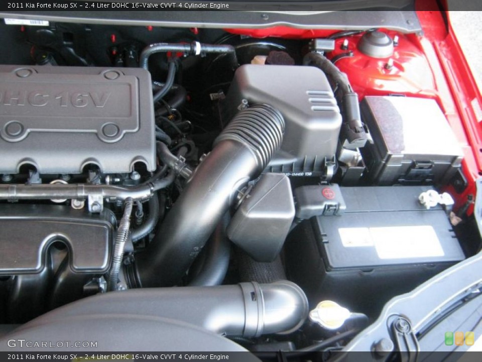 2.4 Liter DOHC 16-Valve CVVT 4 Cylinder Engine for the 2011 Kia Forte Koup #46252393