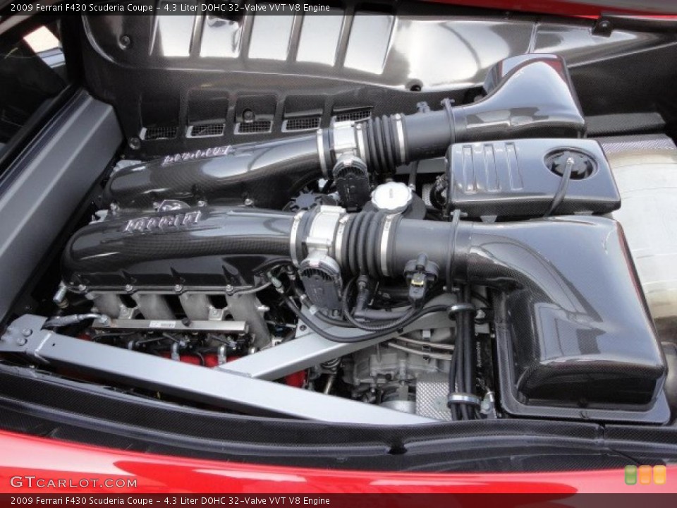 4.3 Liter DOHC 32-Valve VVT V8 Engine for the 2009 Ferrari F430 #46252399