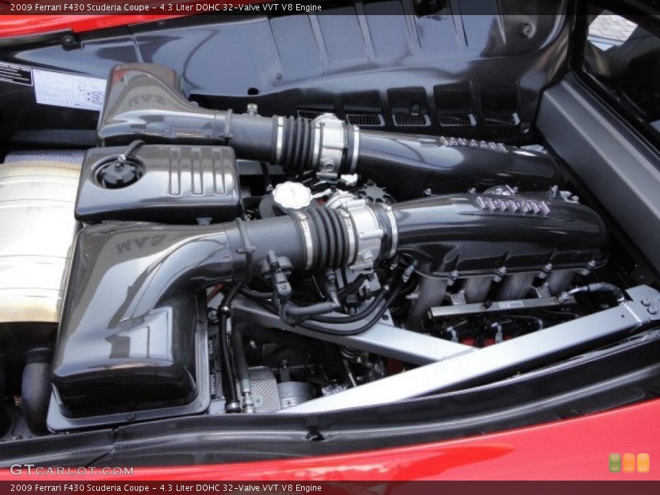 4.3 Liter DOHC 32-Valve VVT V8 Engine for the 2009 Ferrari F430 #46252417