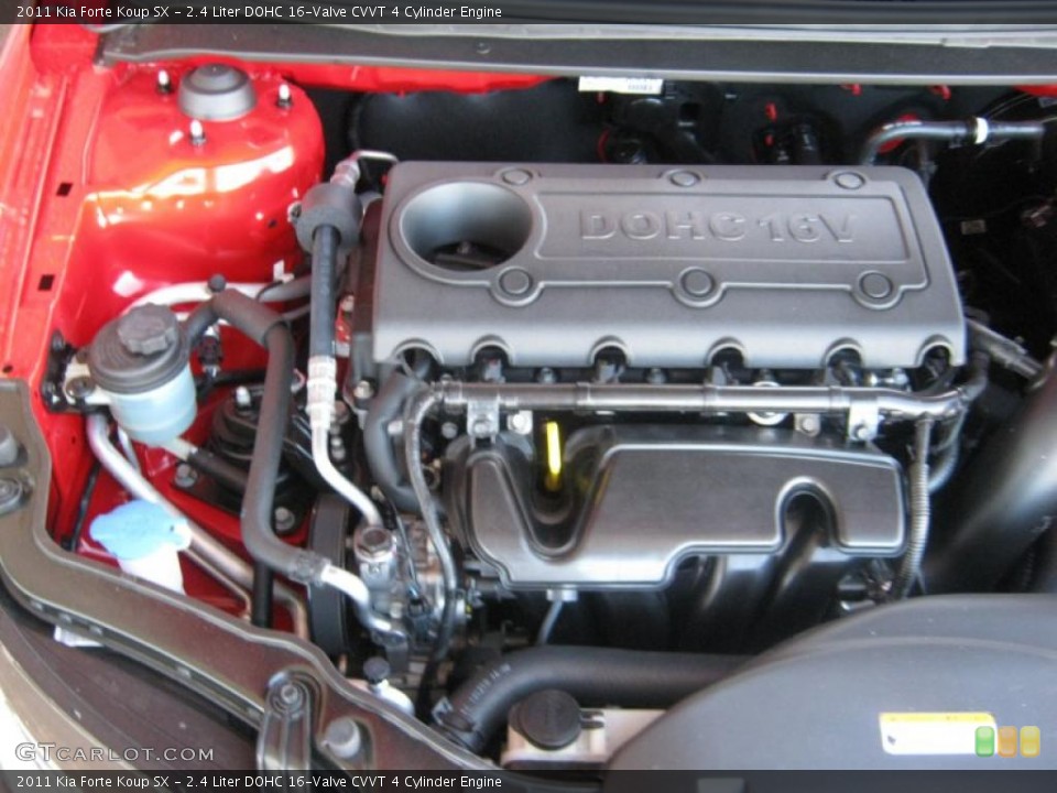 2.4 Liter DOHC 16-Valve CVVT 4 Cylinder Engine for the 2011 Kia Forte Koup #46252648
