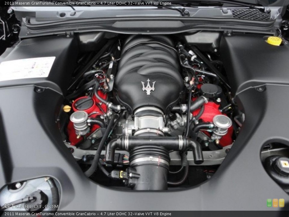 4.7 Liter DOHC 32-Valve VVT V8 Engine for the 2011 Maserati GranTurismo Convertible #46252690