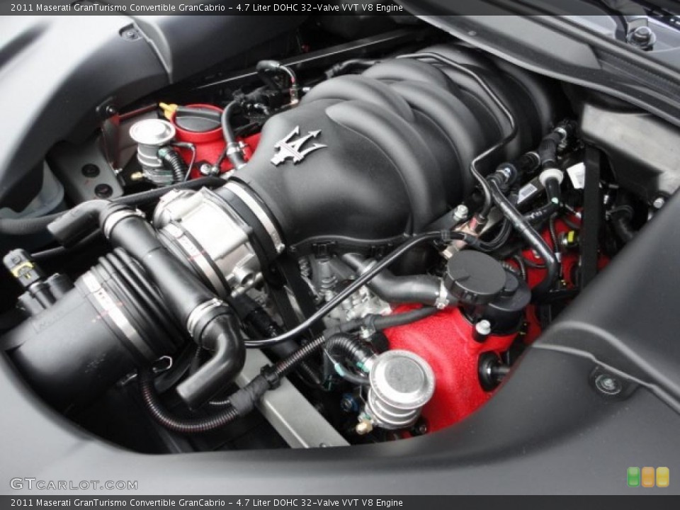 4.7 Liter DOHC 32-Valve VVT V8 Engine for the 2011 Maserati GranTurismo Convertible #46252714