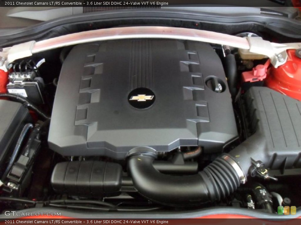 3.6 Liter SIDI DOHC 24-Valve VVT V6 Engine for the 2011 Chevrolet Camaro #46255489