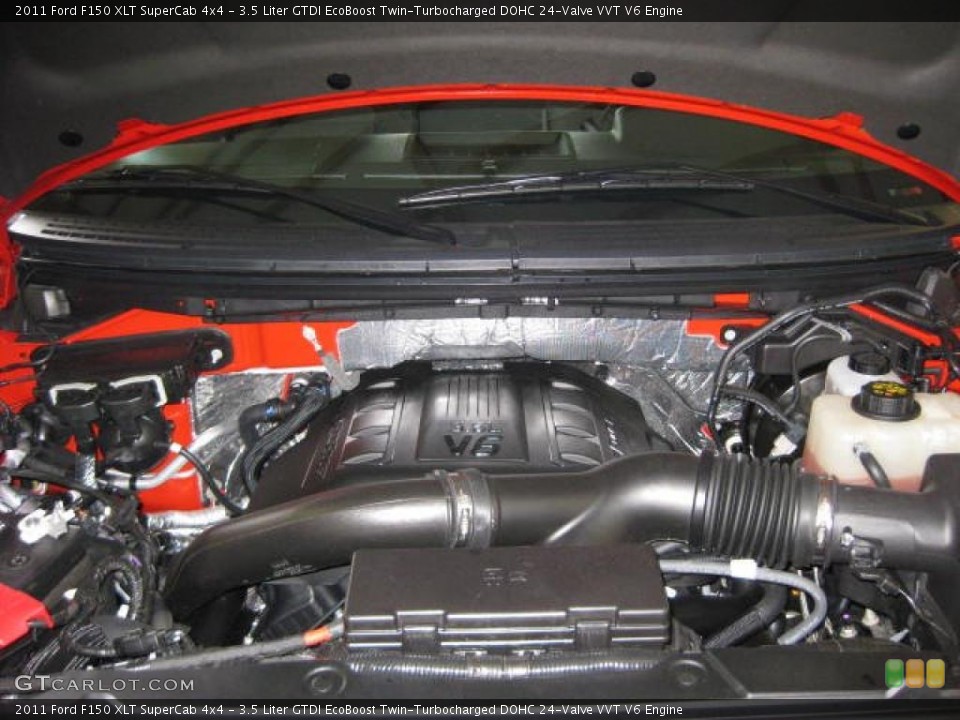 3.5 Liter GTDI EcoBoost Twin-Turbocharged DOHC 24-Valve VVT V6 Engine for the 2011 Ford F150 #46264417