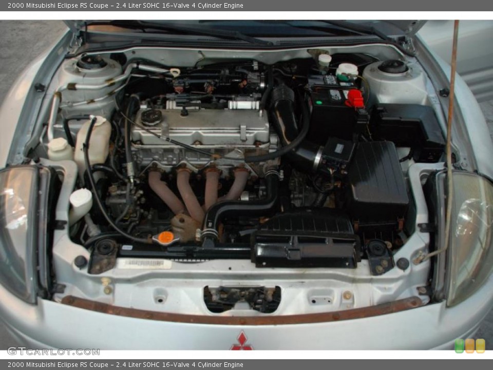 2.4 Liter SOHC 16-Valve 4 Cylinder Engine for the 2000 Mitsubishi Eclipse #46265617