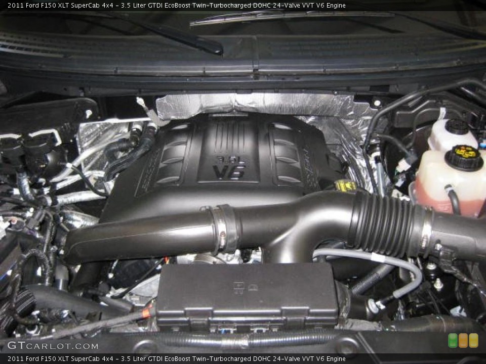 3.5 Liter GTDI EcoBoost Twin-Turbocharged DOHC 24-Valve VVT V6 Engine for the 2011 Ford F150 #46266133