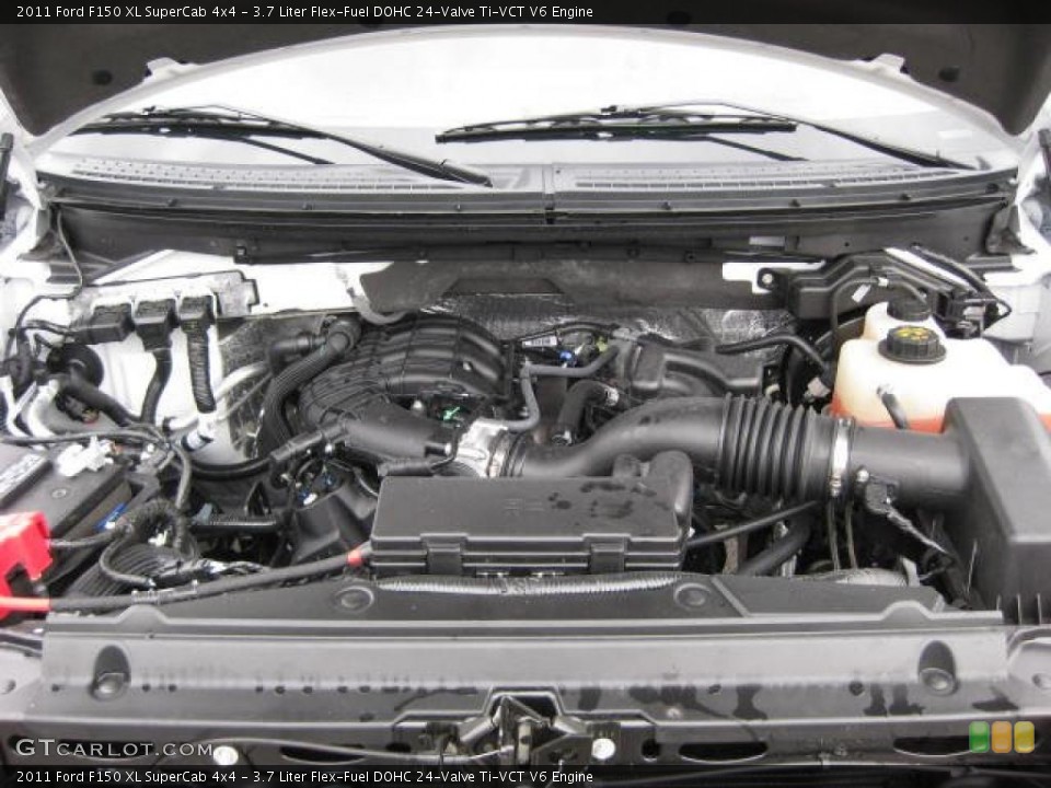 3.7 Liter Flex-Fuel DOHC 24-Valve Ti-VCT V6 Engine for the 2011 Ford F150 #46266307