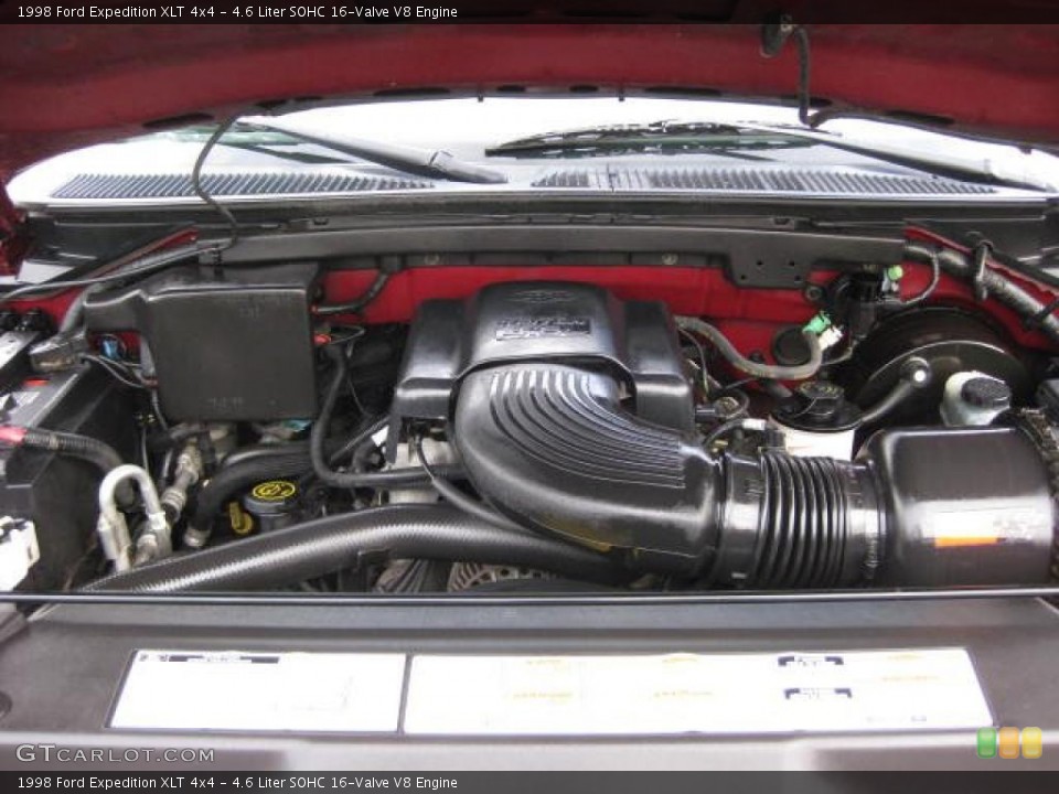 4.6 Liter SOHC 16-Valve V8 1998 Ford Expedition Engine