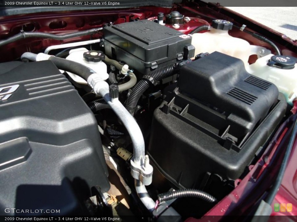 3.4 Liter OHV 12-Valve V6 Engine for the 2009 Chevrolet Equinox #46267513