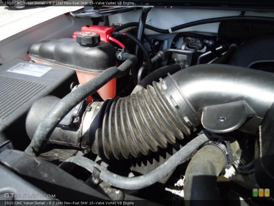 6.2 Liter Flex-Fuel OHV 16-Valve Vortec V8 Engine for the 2010 GMC Yukon #46268899