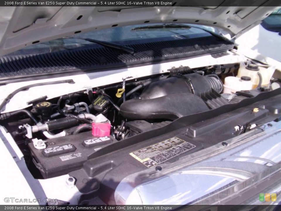 5.4 Liter SOHC 16-Valve Triton V8 Engine for the 2008 Ford E Series Van #46271389