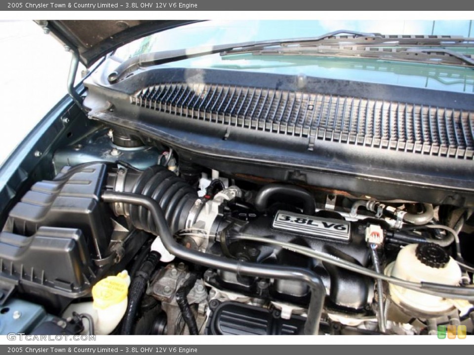 3.8L OHV 12V V6 Engine for the 2005 Chrysler Town & Country #46276683