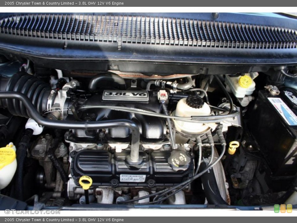 3.8L OHV 12V V6 Engine for the 2005 Chrysler Town & Country #46276689