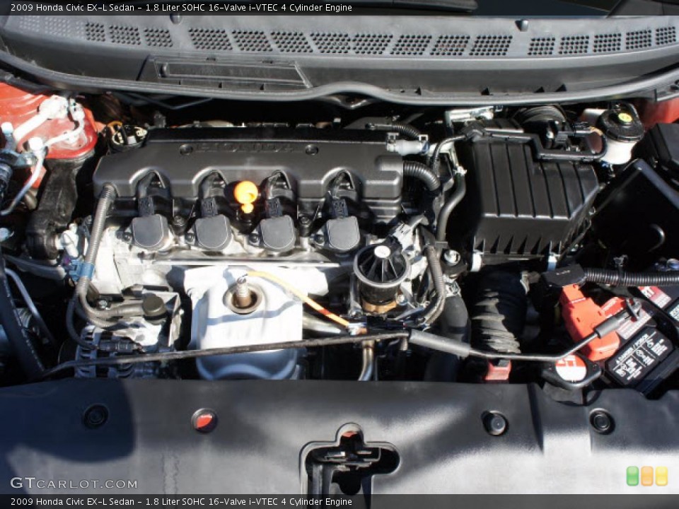 1.8 Liter SOHC 16-Valve i-VTEC 4 Cylinder Engine for the 2009 Honda Civic #46276749