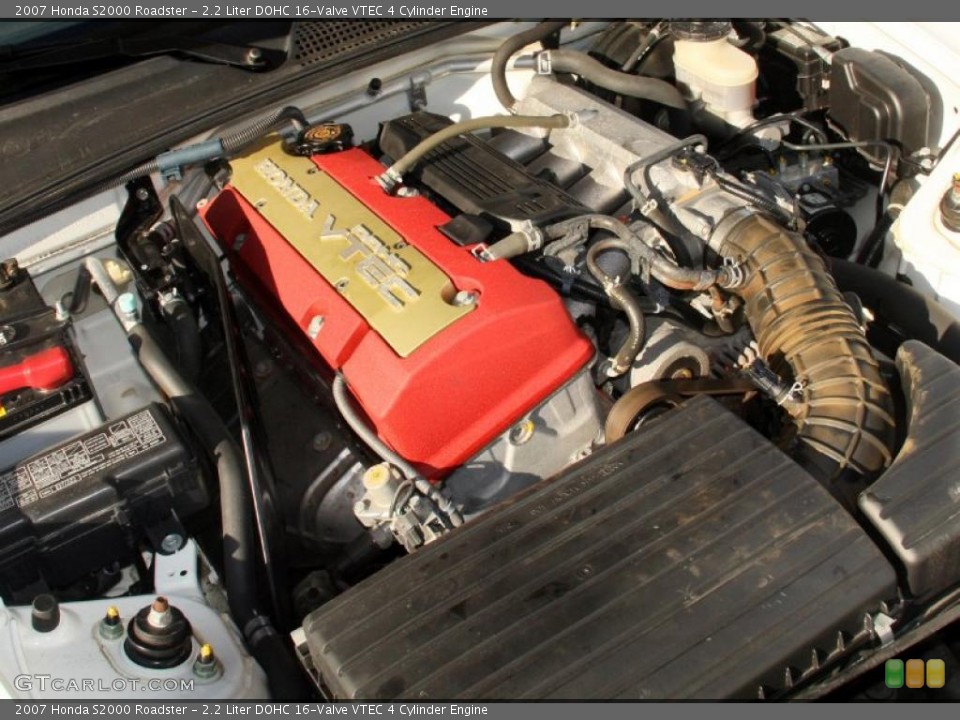 2.2 Liter DOHC 16-Valve VTEC 4 Cylinder Engine for the 2007 Honda S2000 #46278072